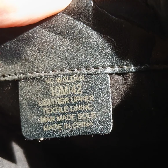 Vince Camuto Black Quilted Heeled Boots with Strap Detail - Picture 3 of 4